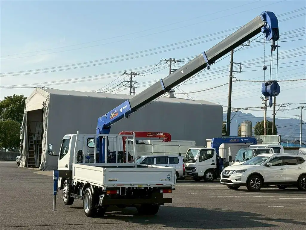 三菱 キャンター 小型 クレーン付 4段 ラジコンの中古トラック画像6