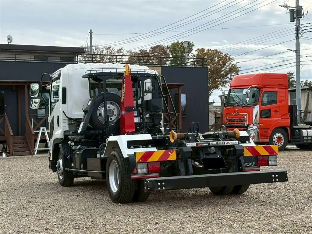 いすゞ フォワード 中型/増トン アームロール ツインホイスト 2RG-FRR90S2の中古トラック画像6