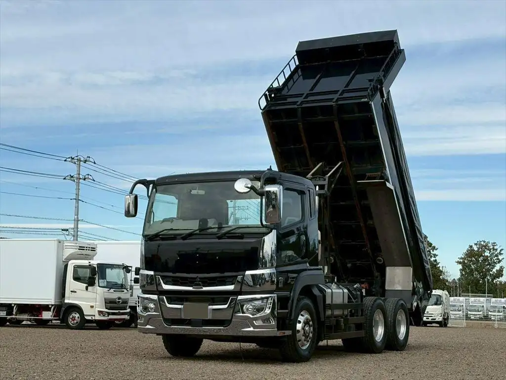 三菱 スーパーグレート 大型 ダンプ Lゲート コボレーン の中古トラック【車両No.200650】
