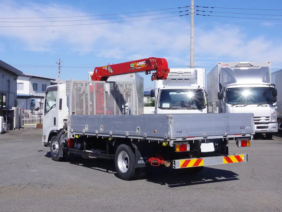 いすゞ エルフ 小型 クレーン付 アルミブロック 4段の中古トラック画像5