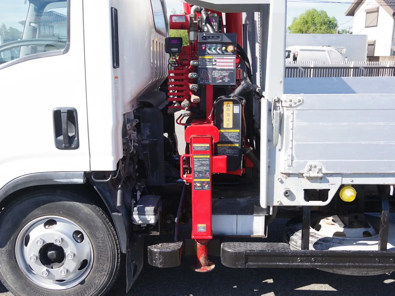 いすゞ エルフ 小型 クレーン付 アルミブロック 4段の中古トラック画像6