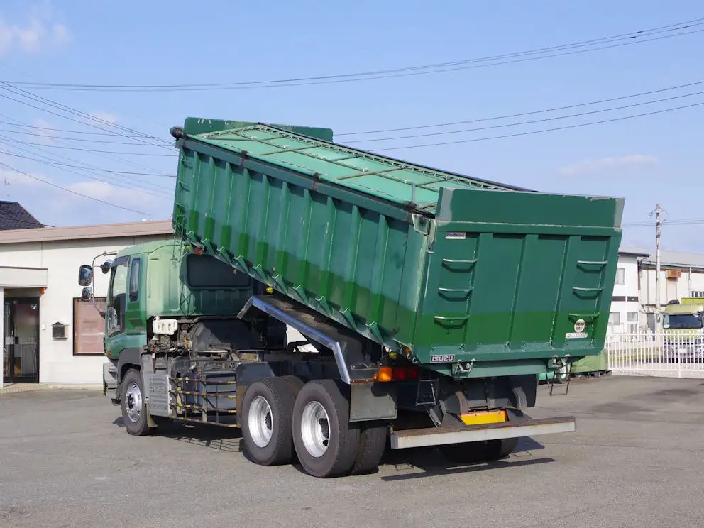 いすゞ ギガ 大型 ダンプ 土砂禁 天蓋付きの中古トラック画像6