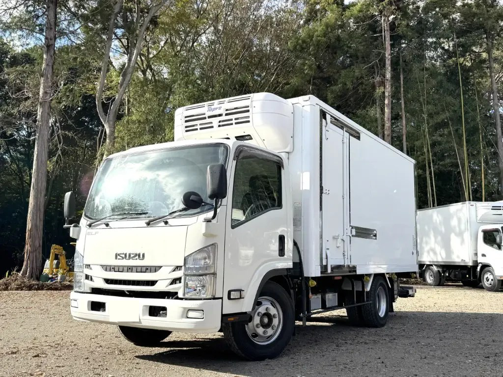 いすゞ エルフ 小型 冷凍冷蔵 ワイドロング