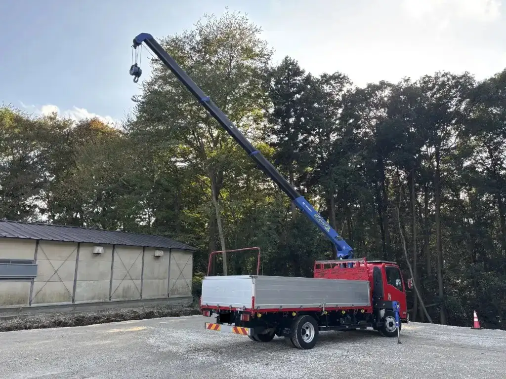 いすゞ エルフ 小型 クレーン付 アルミブロック 4段の中古トラック画像5