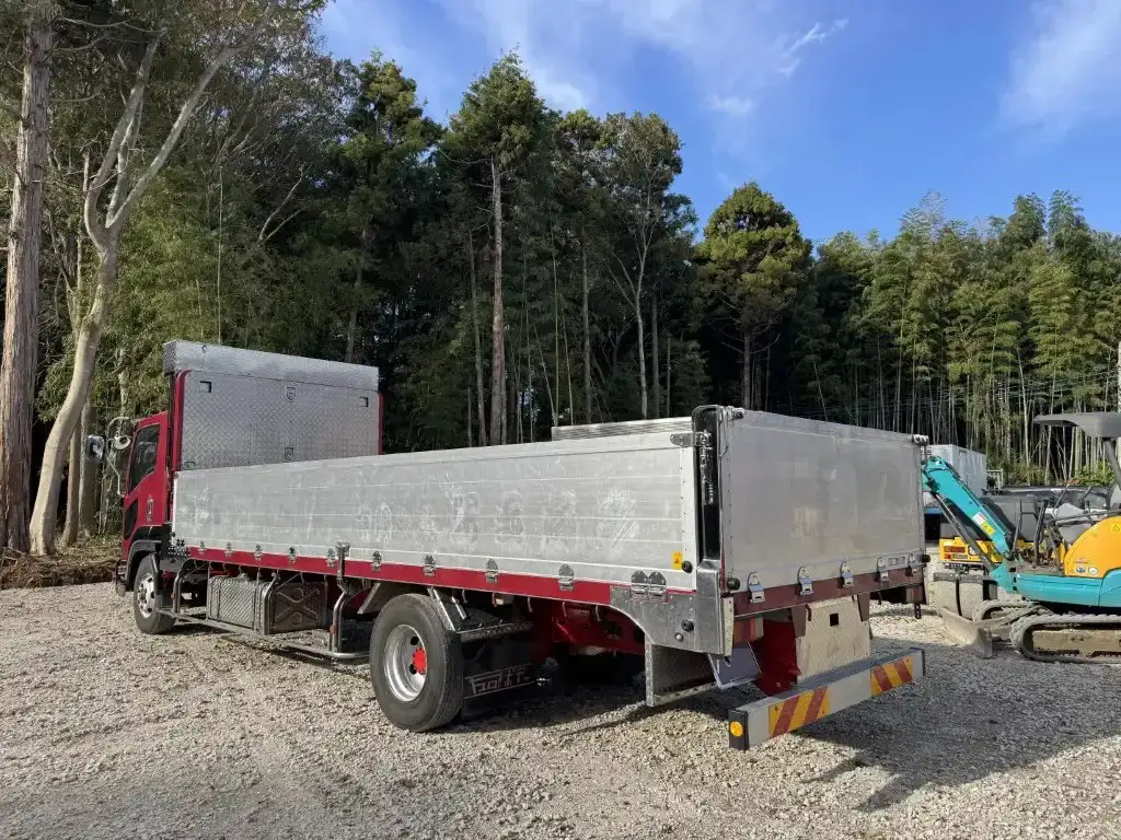 いすゞ フォワード 中型/増トン 平ボディ アルミブロック エアサスの中古トラック画像5