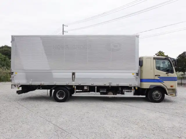 三菱 ファイター 中型/増トン ウイング ベッド TKG-FK61Fの中古トラック画像3