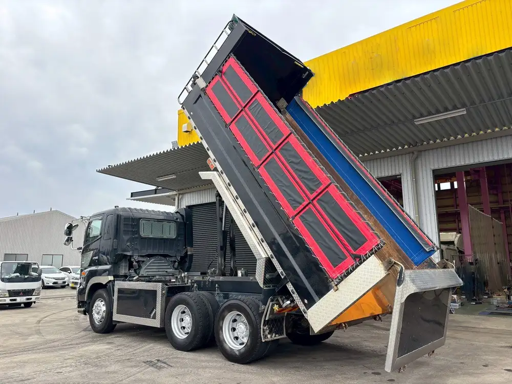 日野 プロフィア 大型 ダンプ コボレーン ベッドの中古トラック画像6