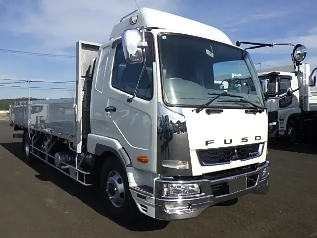 三菱 ファイター 中型/増トン 平ボディ アルミブロック ベッドの中古トラック画像2