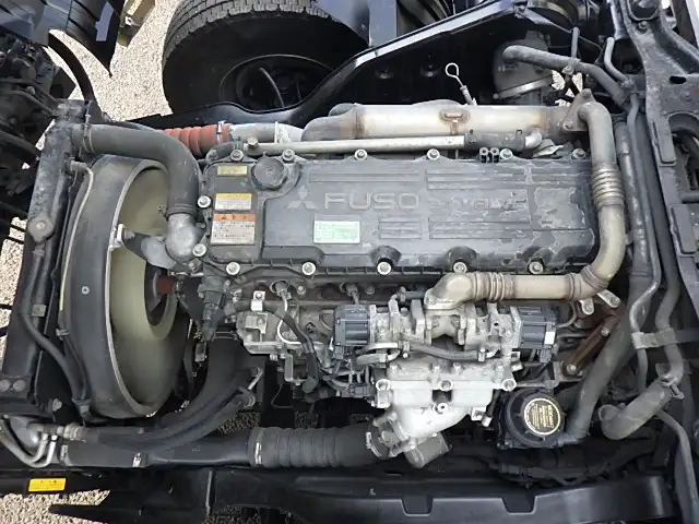 三菱 ファイター 中型/増トン 平ボディ アルミブロック ベッドの中古トラック画像19