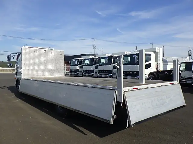 三菱 ファイター 中型/増トン 平ボディ アルミブロック ベッドの中古トラック画像8