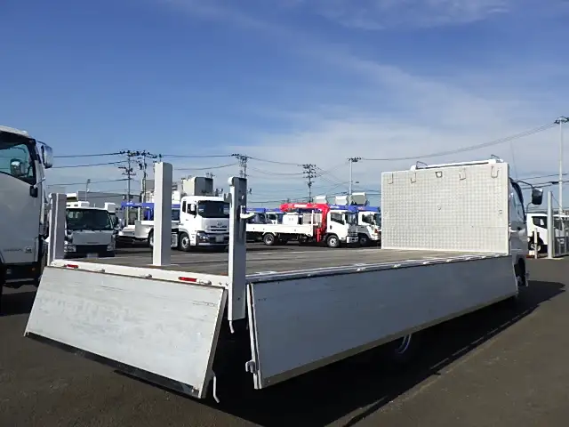 三菱 ファイター 中型/増トン 平ボディ アルミブロック ベッドの中古トラック画像6