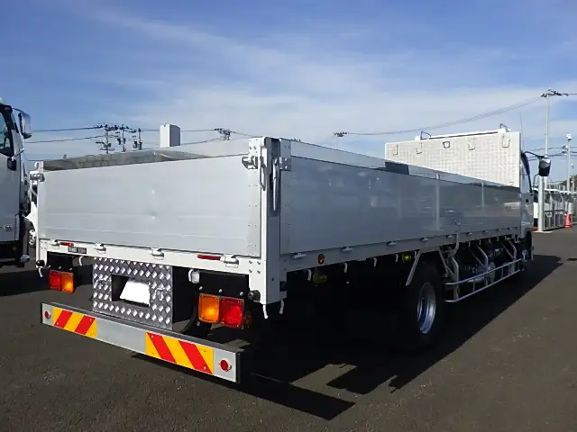 三菱 ファイター 中型/増トン 平ボディ アルミブロック ベッドの中古トラック画像3