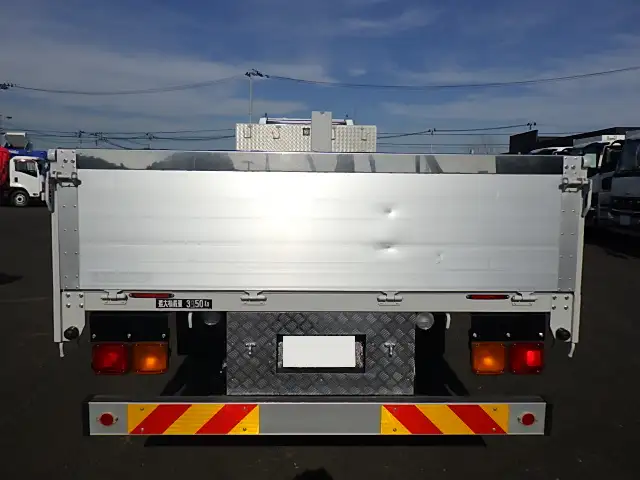 三菱 ファイター 中型/増トン 平ボディ アルミブロック ベッドの中古トラック画像4