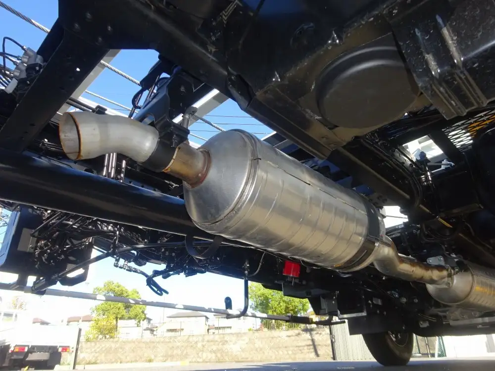 三菱 キャンター 小型 車両重機運搬 ラジコン ウインチの中古トラック画像18