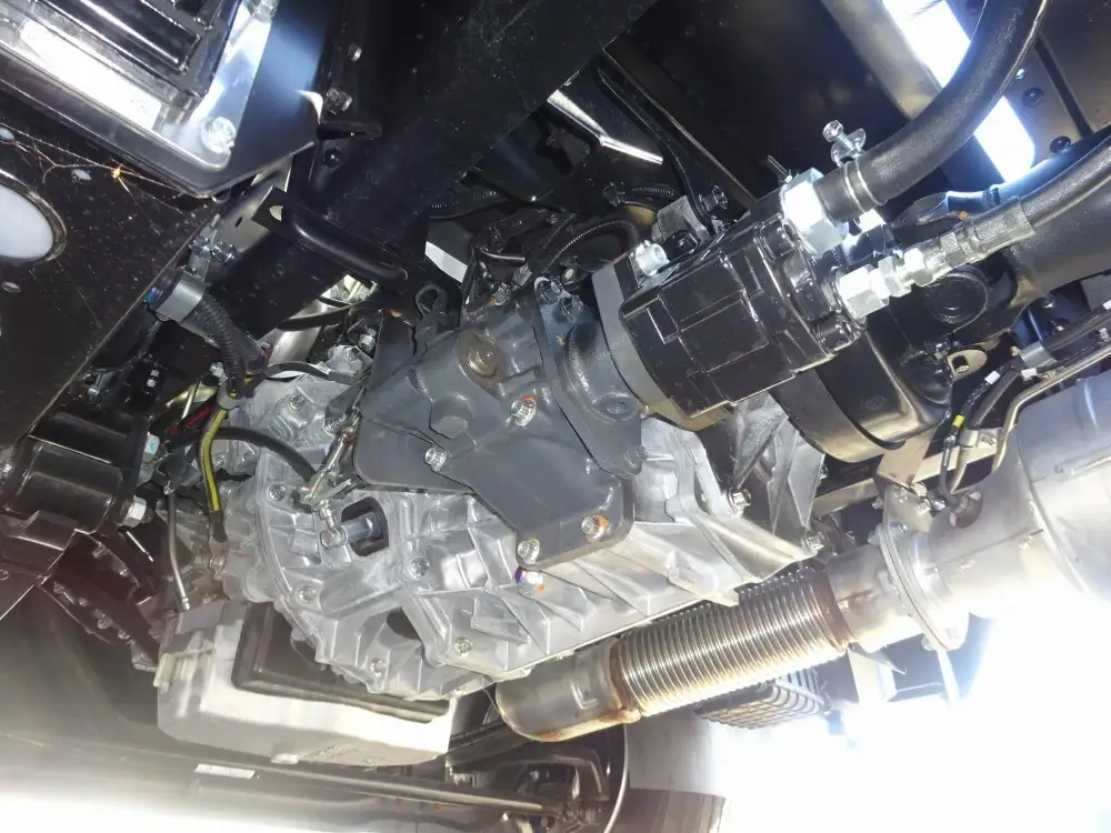 三菱 キャンター 小型 車両重機運搬 ラジコン ウインチの中古トラック画像像17