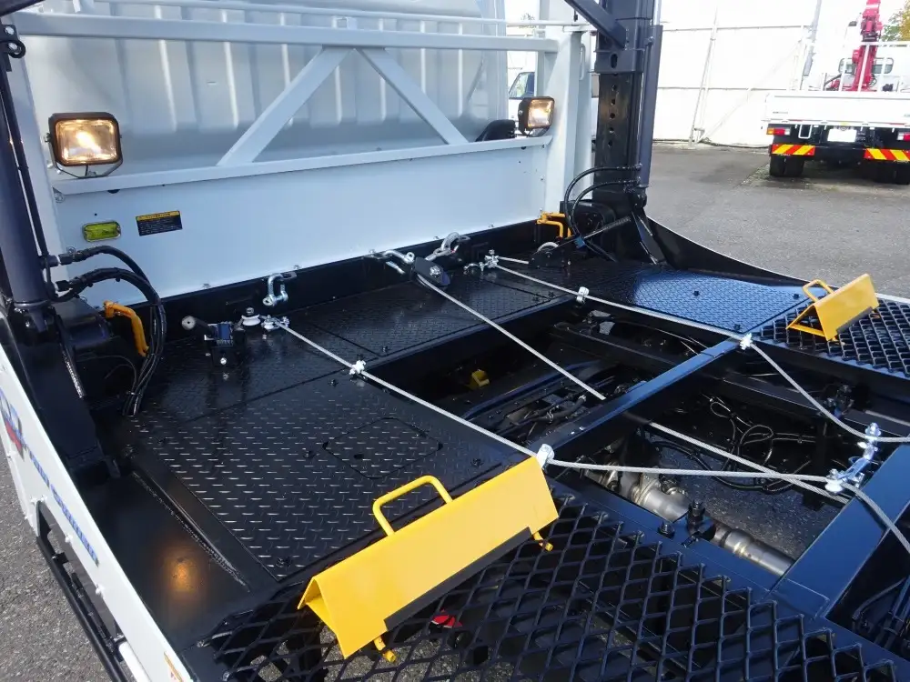 三菱 キャンター 小型 車両重機運搬 ラジコン ウインチの中古トラック画像12