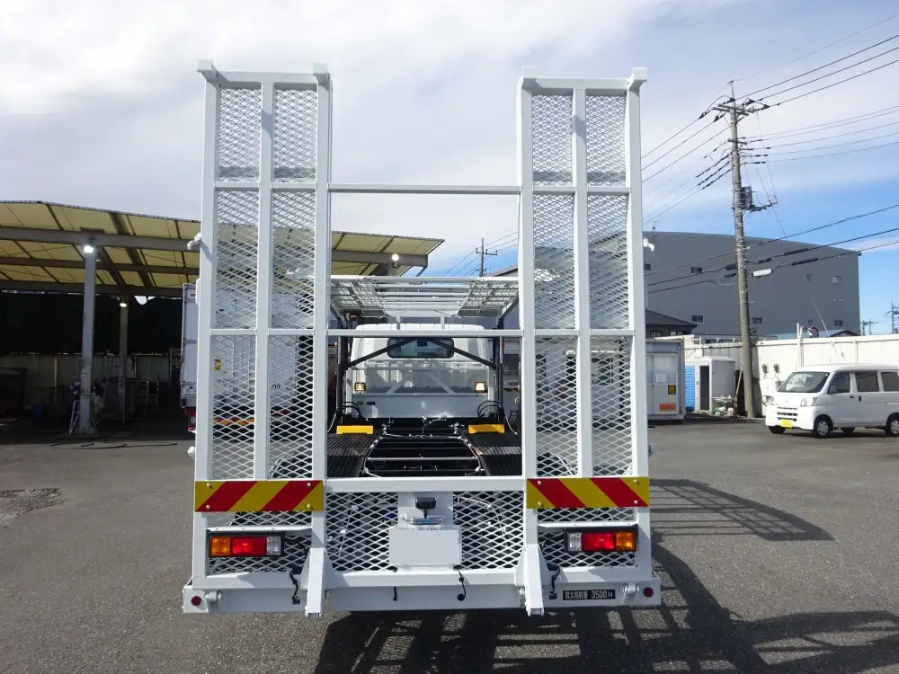 三菱 キャンター 小型 車両重機運搬 ラジコン ウインチの中古トラック画像6