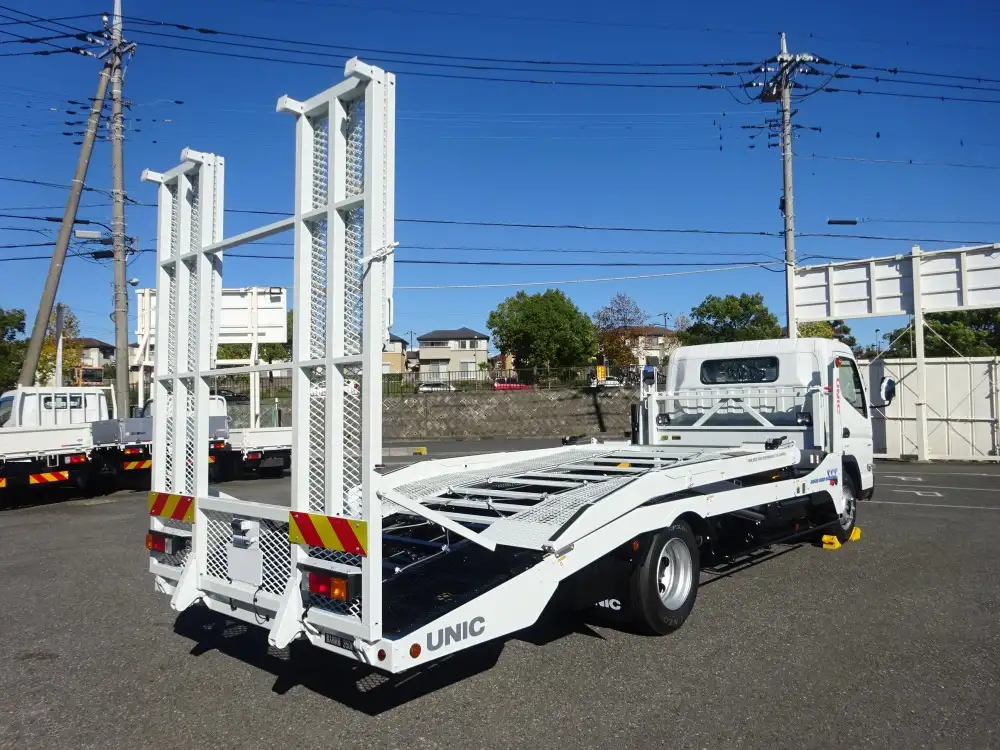 三菱 キャンター 小型 車両重機運搬 ラジコン ウインチの中古トラック画像5