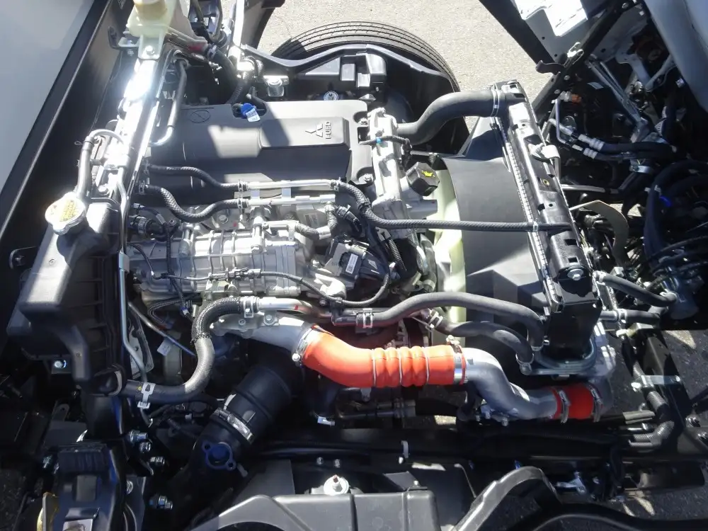 三菱 キャンター 小型 車両重機運搬 ラジコン ウインチの中古トラック画像19