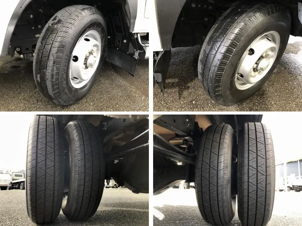 日産 アトラス 小型 平ボディ Wキャブ 幌の中古トラック画像20