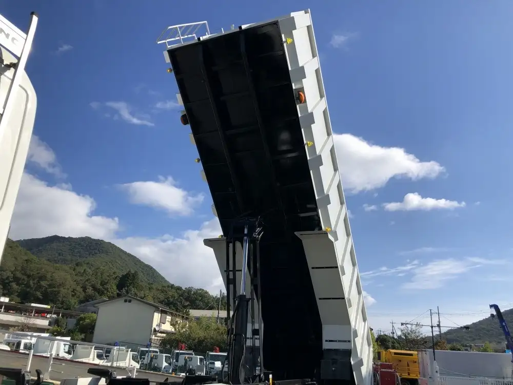 日野 プロフィア 大型 ダンプ 土砂禁 ベッドの中古トラック画像13