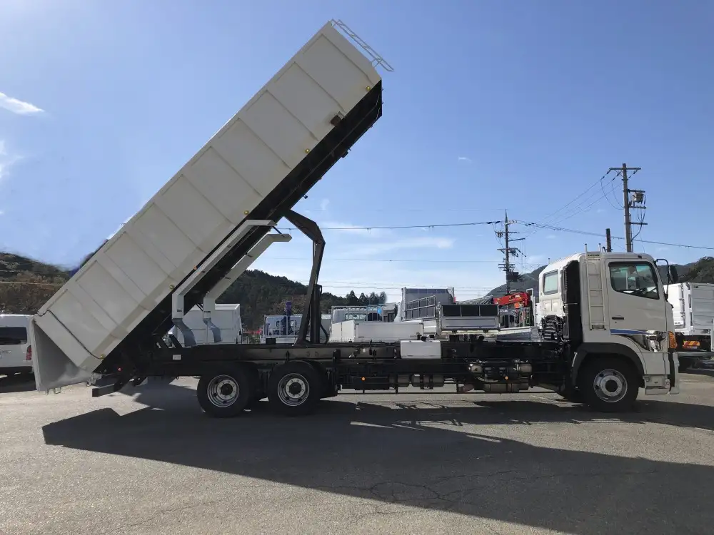 日野 プロフィア 大型 ダンプ 土砂禁 ベッドの中古トラック画像3