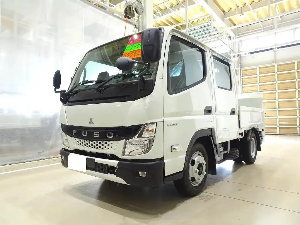 三菱 キャンター 小型 平ボディ Wキャブ パワーゲート の中古トラック【車両No.200813】