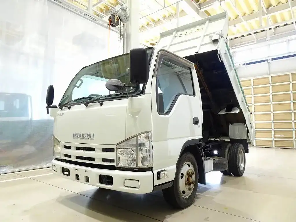 いすゞ エルフ 小型 ダンプ Lゲート コボレーンの中古トラック画像3