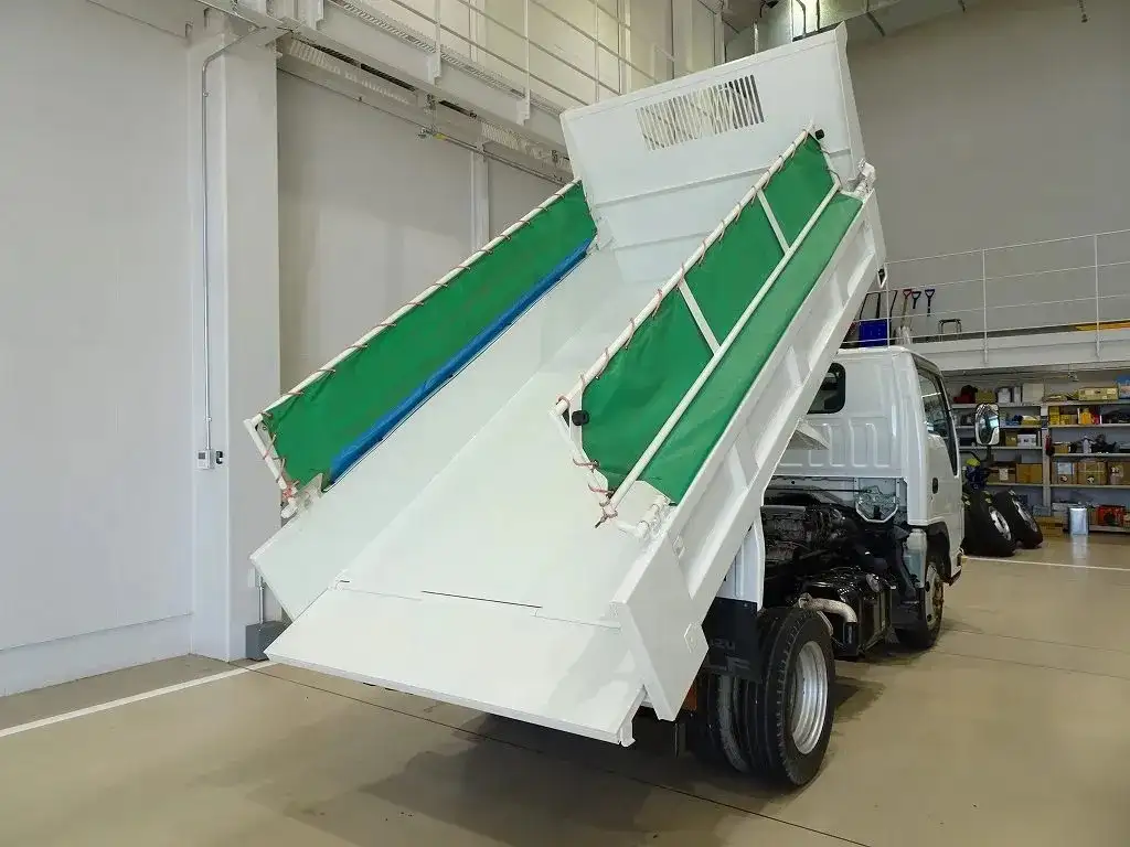 いすゞ エルフ 小型 ダンプ Lゲート コボレーンの中古トラック画像4