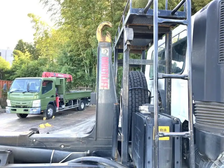 日野 レンジャー 中型/増トン アームロール ツインホイスト ベッドの中古トラック画像9