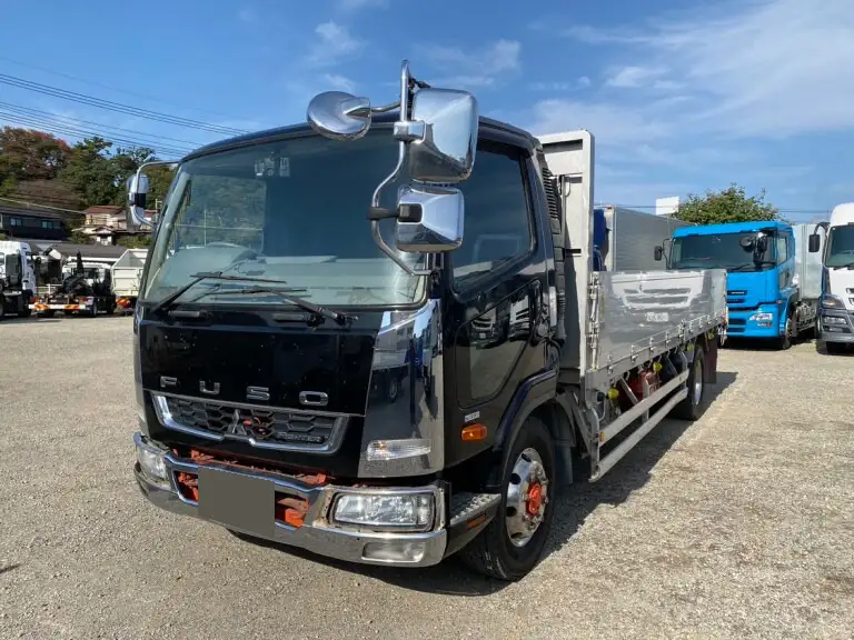 三菱 ファイター 中型/増トン 平ボディ アルミブロック QKG-FK72FZ の中古トラック【車両No.200809】