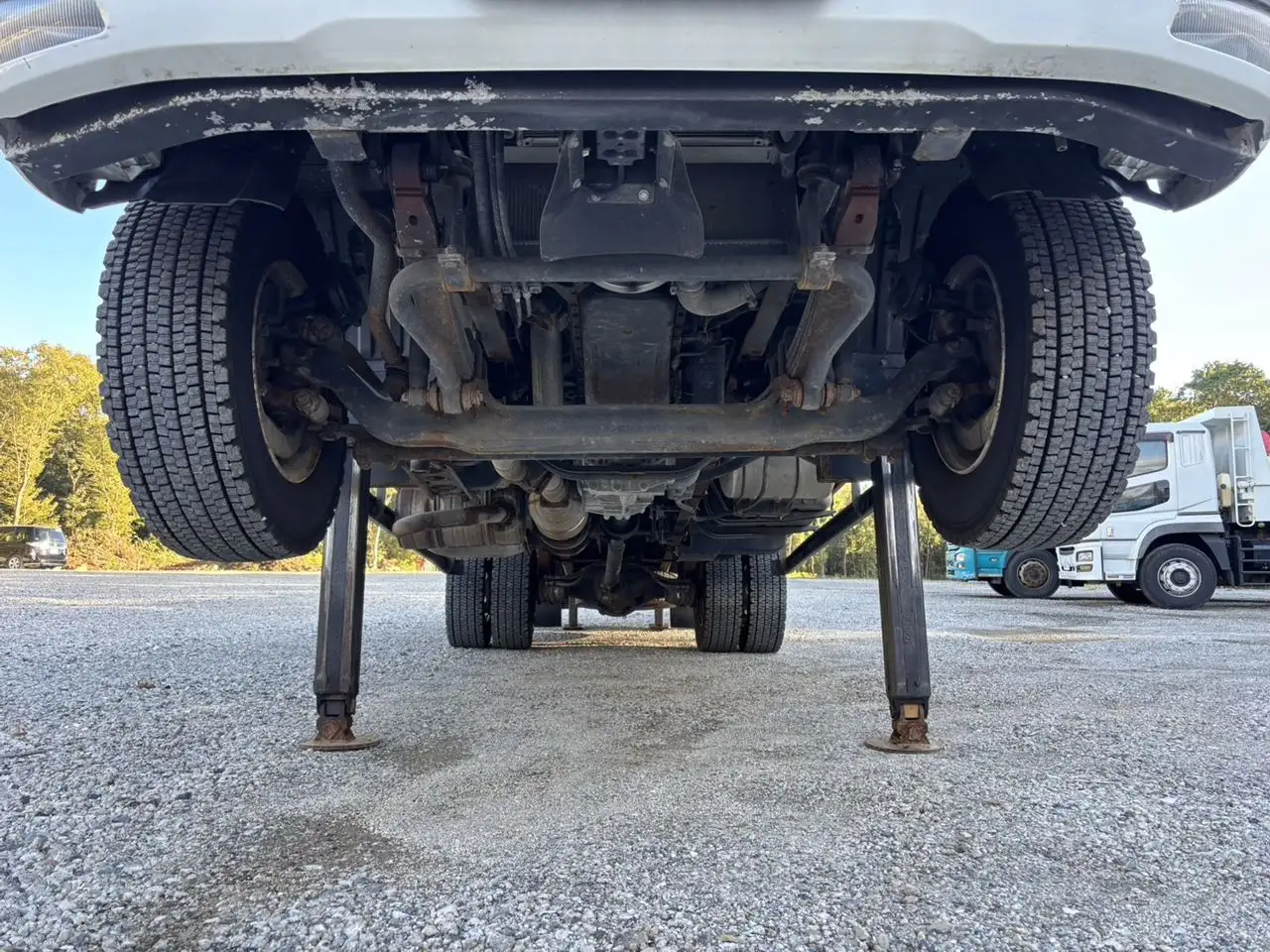 三菱 ファイター 中型/増トン 車両重機運搬 ラジコン ウインチの中古トラック画像16