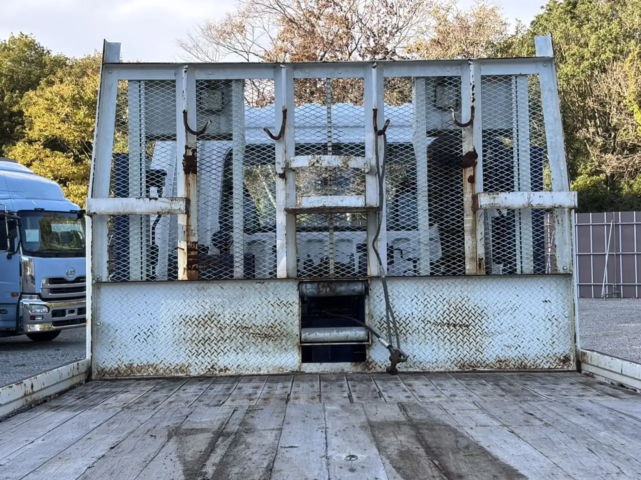 三菱 ファイター 中型/増トン 車両重機運搬 ラジコン ウインチの中古トラック画像8