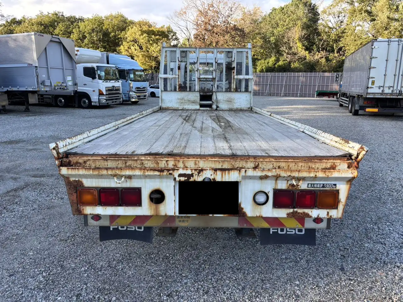 三菱 ファイター 中型/増トン 車両重機運搬 ラジコン ウインチの中古トラック画像4