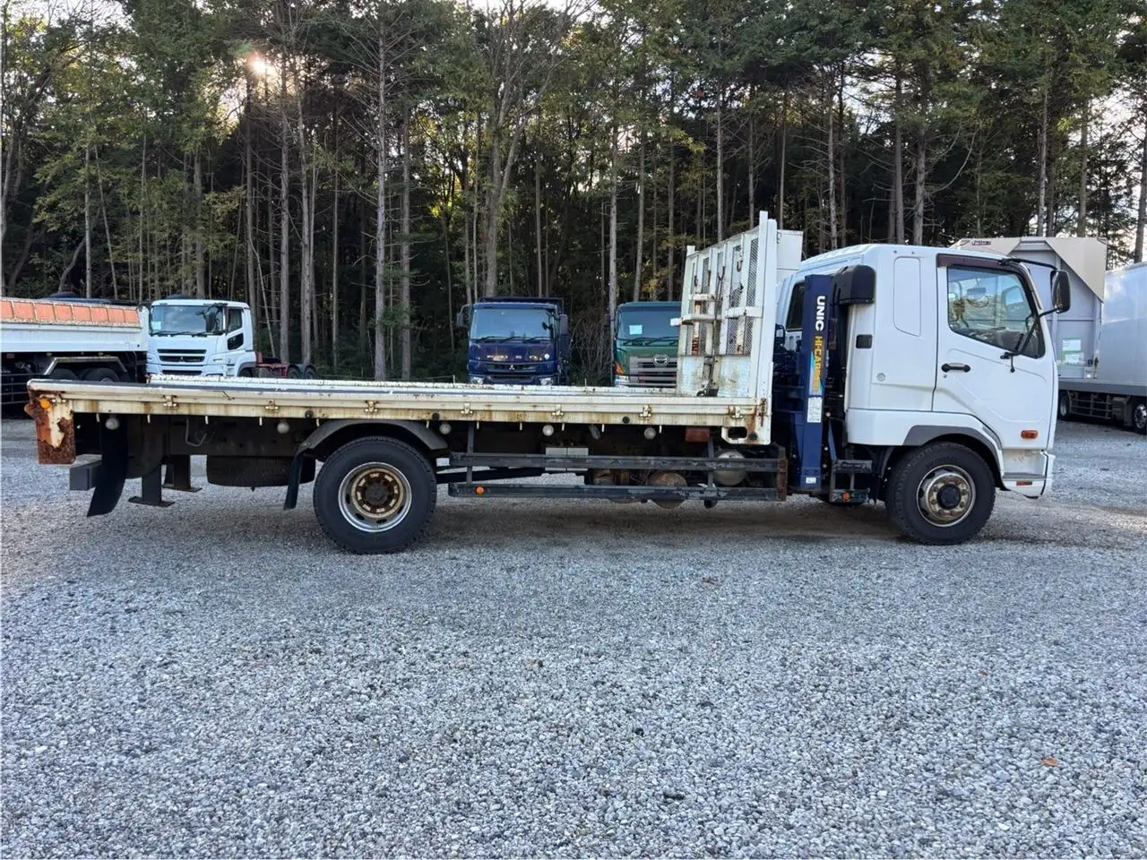 三菱 ファイター 中型/増トン 車両重機運搬 ラジコン ウインチの中古トラック画像3