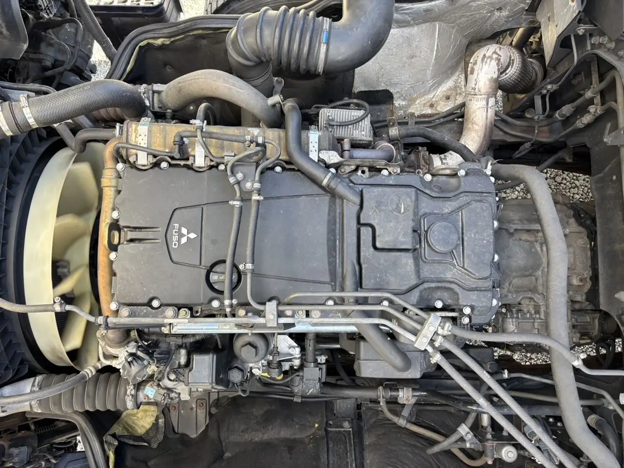 三菱 スーパーグレート 大型 ダンプ 土砂禁 天蓋付きの中古トラック画像19