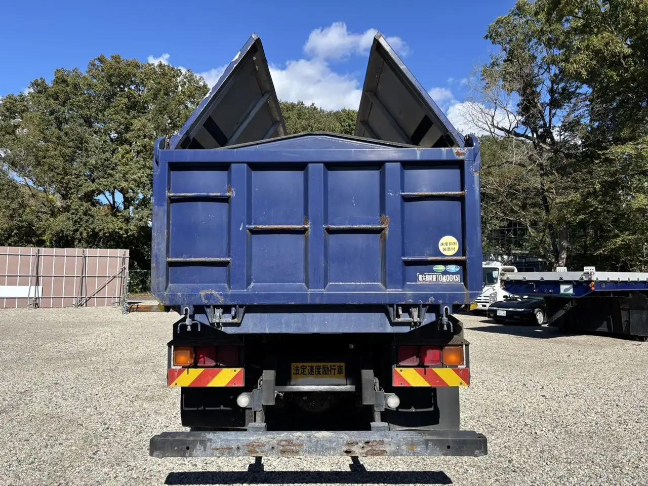 三菱 スーパーグレート 大型 ダンプ 土砂禁 天蓋付きの中古トラック画像4