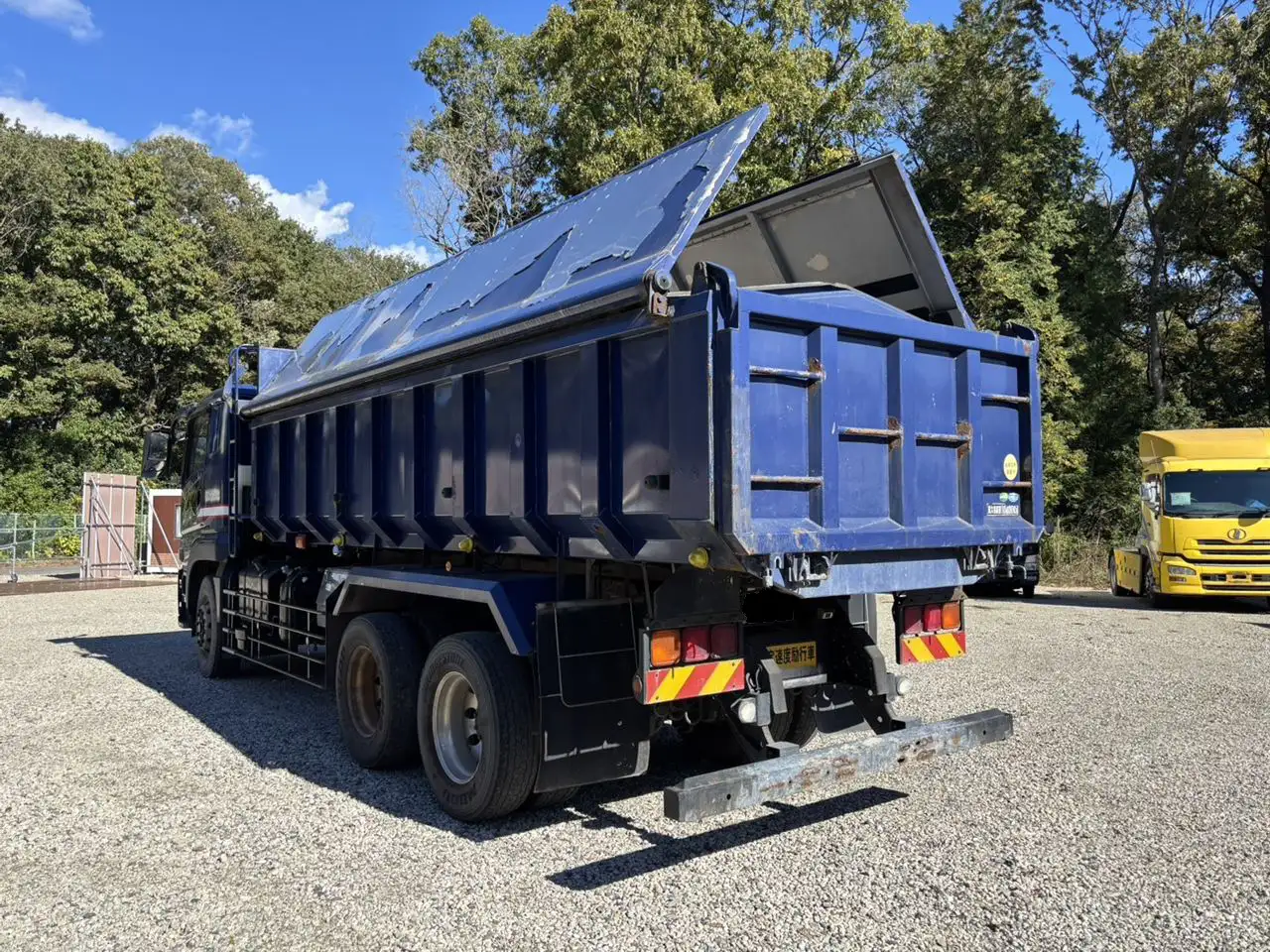 三菱 スーパーグレート 大型 ダンプ 土砂禁 天蓋付きの中古トラック画像5