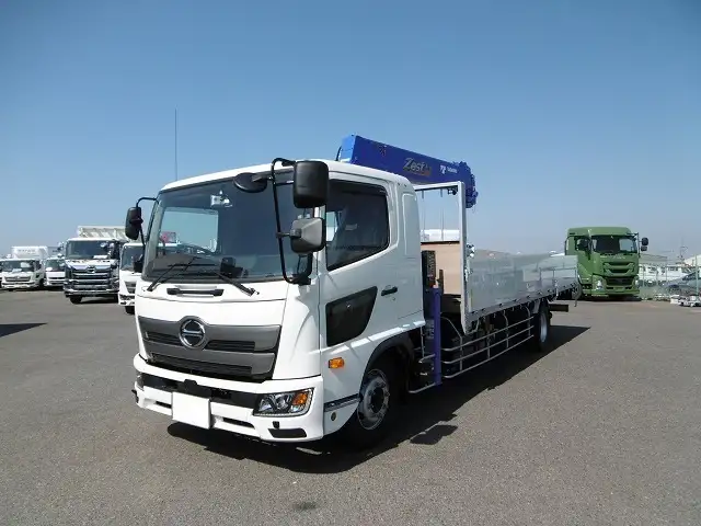 日野 レンジャー 中型/増トン クレーン付 アルミブロック 6段 の中古トラック【車両No.200723】