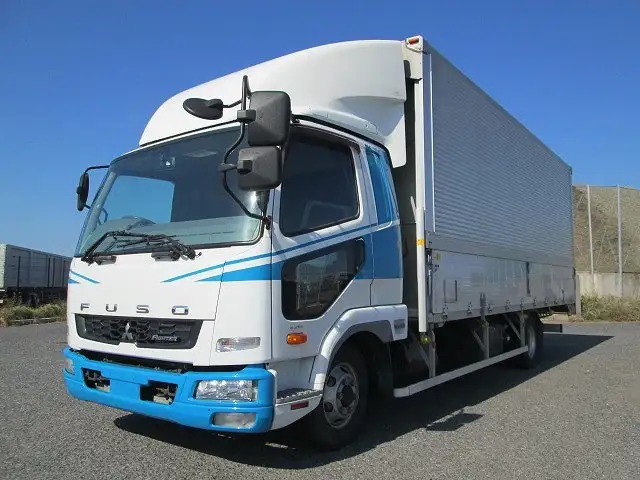 三菱 ファイター 中型/増トン ウイング ベッド TKG-FK61F の中古トラック【車両No.200721】