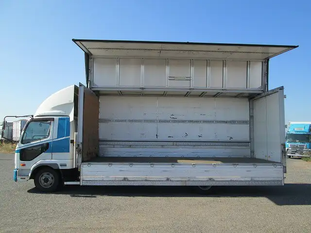 三菱 ファイター 中型/増トン ウイング ベッド TKG-FK61Fの中古トラック画像5