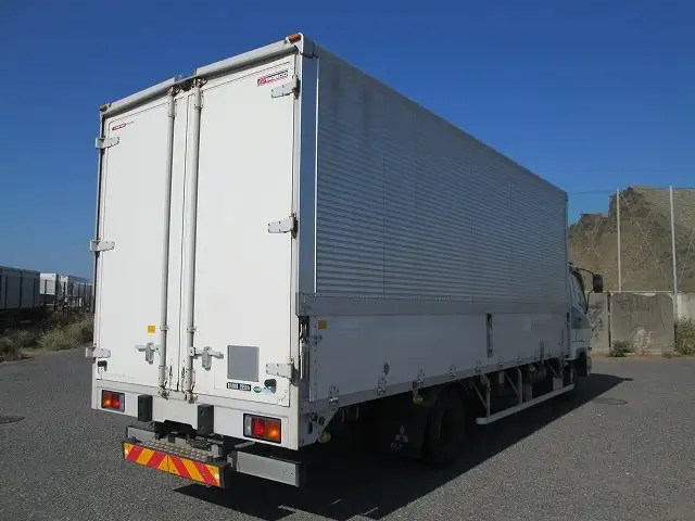 三菱 ファイター 中型/増トン ウイング ベッド TKG-FK61Fの中古トラック画像2