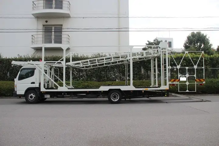 三菱 キャンター 小型 車両重機運搬 ウインチ 2PG-FEC90の中古トラック画像9