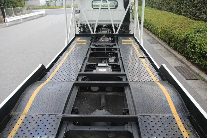 三菱 キャンター 小型 車両重機運搬 ウインチ 2PG-FEC90の中古トラック画像12