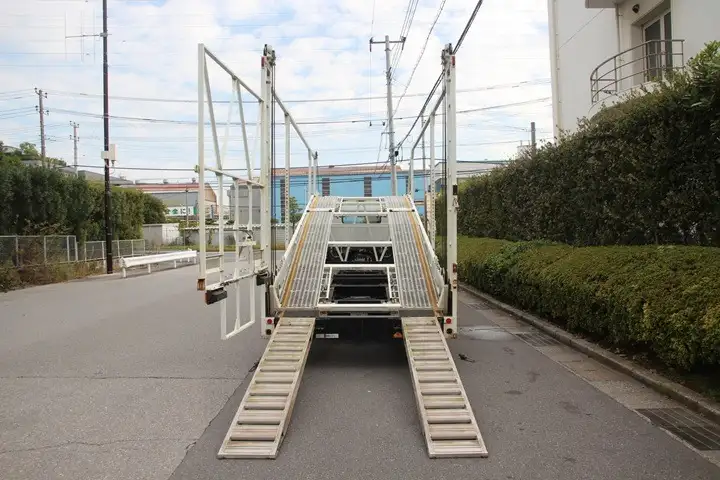 三菱 キャンター 小型 車両重機運搬 ウインチ 2PG-FEC90の中古トラック画像10