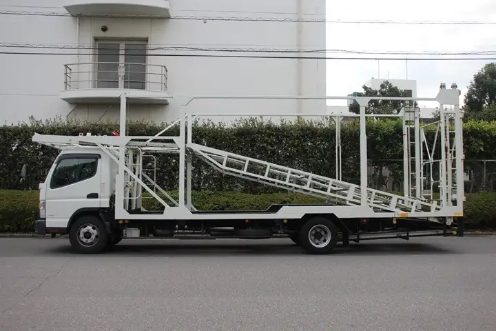 三菱 キャンター 小型 車両重機運搬 ウインチ 2PG-FEC90の中古トラック画像8