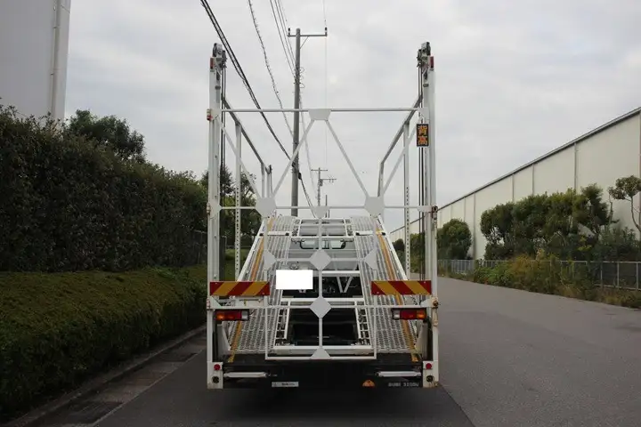 三菱 キャンター 小型 車両重機運搬 ウインチ 2PG-FEC90の中古トラック画像5