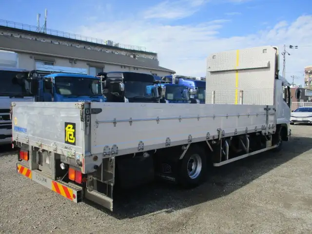 いすゞ フォワード 中型/増トン 平ボディ アルミブロック エアサスの中古トラック画像4