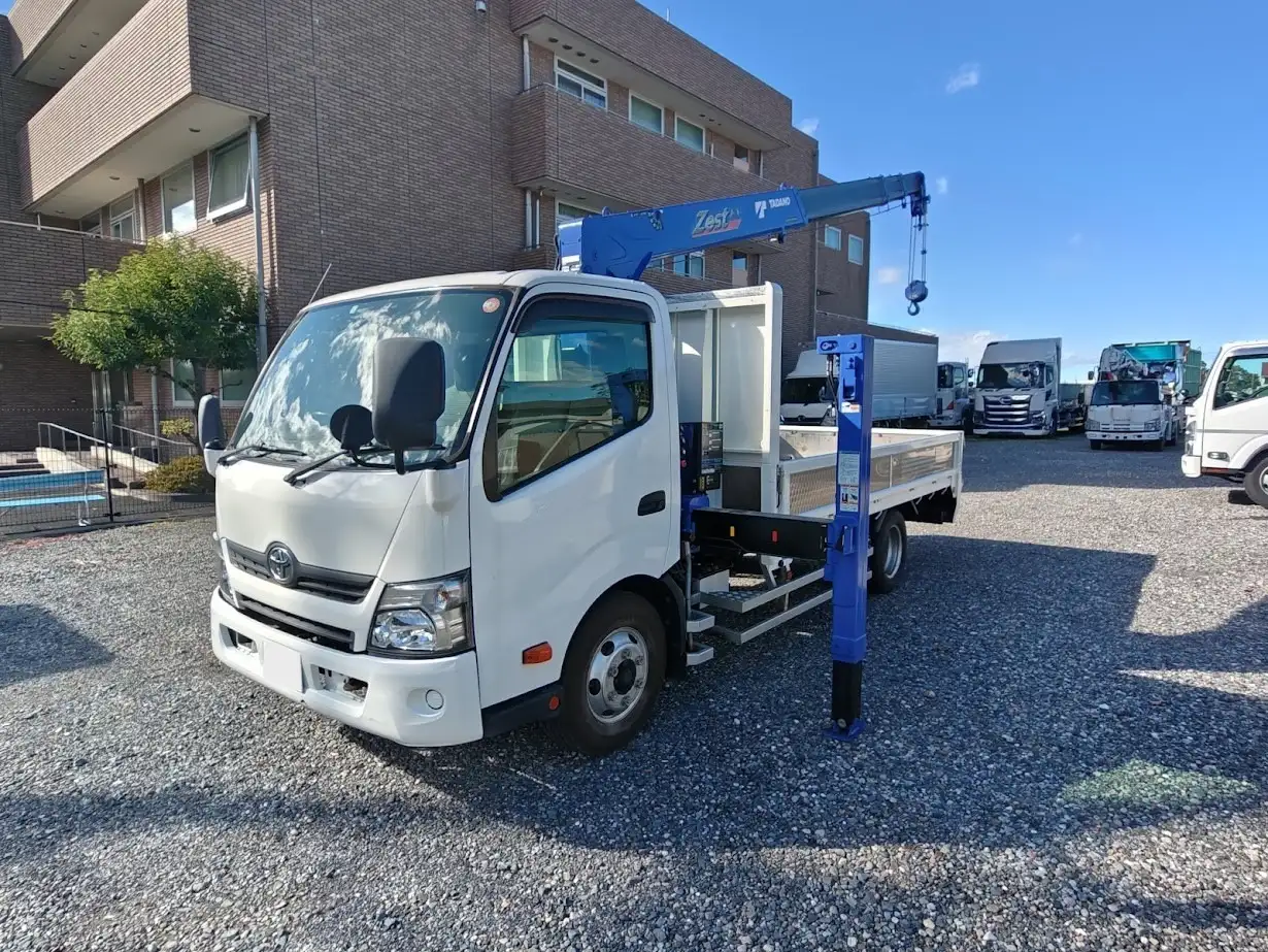 トヨタ ダイナ 小型 車両重機運搬 4段クレーン ラジコン の中古トラック【車両No.200860】