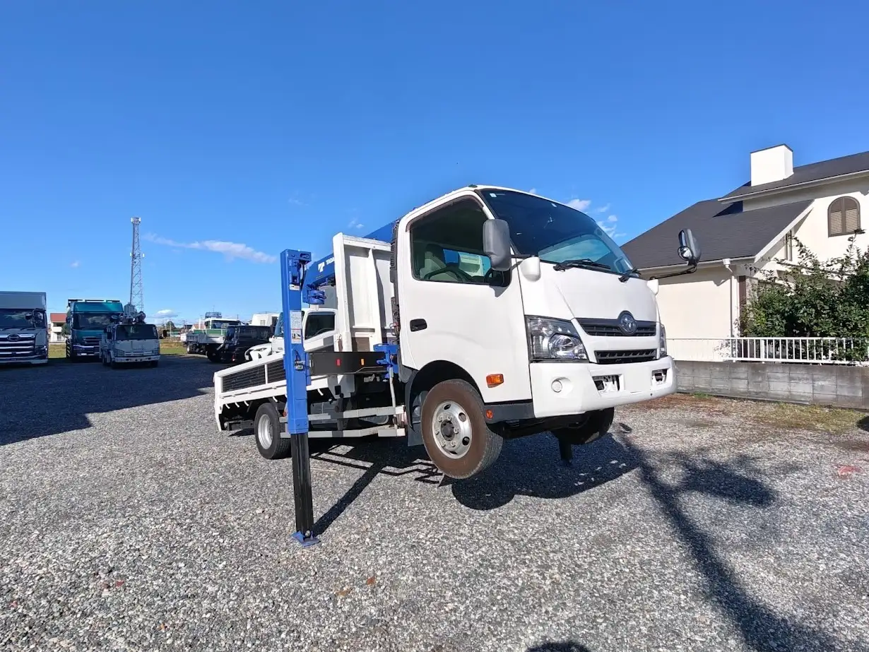 トヨタ ダイナ 小型 車両重機運搬 4段クレーン ラジコンの中古トラック画像2